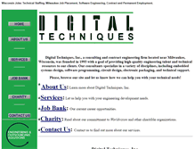 Tablet Screenshot of dtech.com